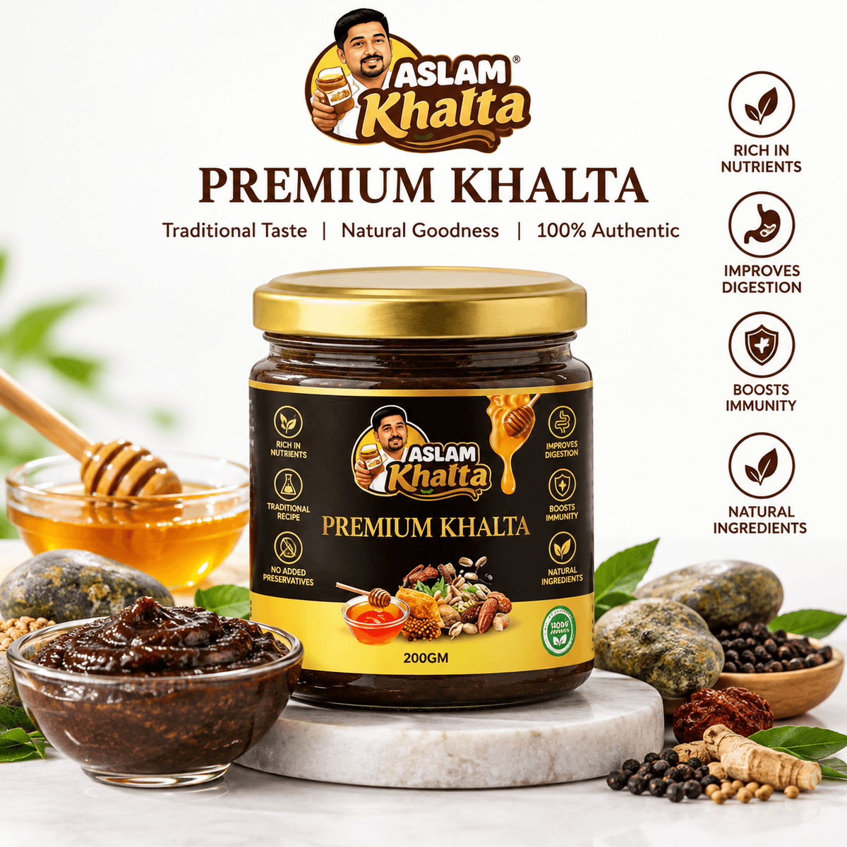 Aslam Dhuniya Premium Khalta Majoon | SOLUTION FOR STAMINA