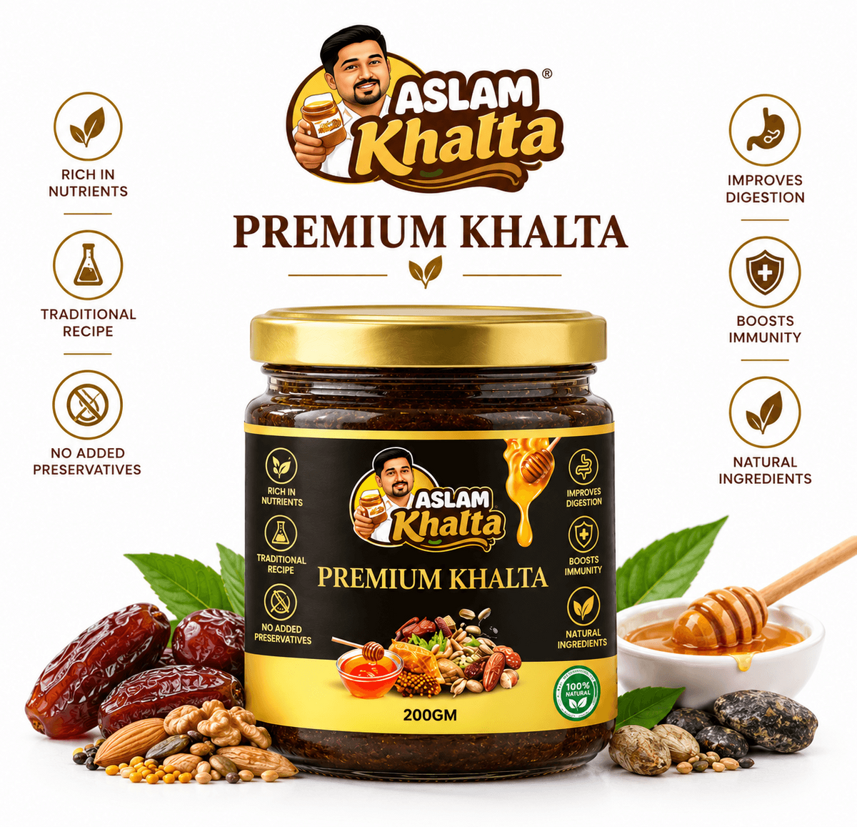 Aslam Dhuniya Premium Khalta Majoon | SOLUTION FOR STAMINA